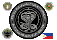 special reconnaissance company bonifacio security group logo