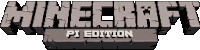 a logo for the minecraft pi edition game