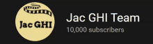 the jac ghi team has 10,000 subscribers on their website