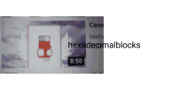 a blurred image with the words hexadecimalblocks written on it