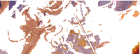 a pixelated image of a girl holding a violin