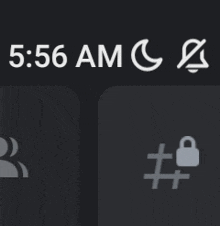 a phone screen displays the time of 5:56 am