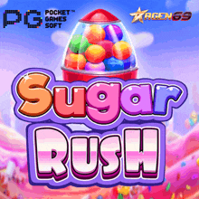 a poster for sugar rush shows a candy machine