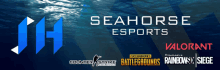 seahorse esports sponsors counter strike battlegrounds valorant rainbow six siege and pubg