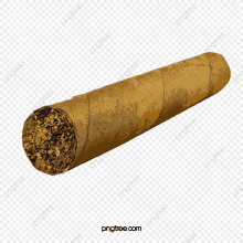 a close up of a cigar on a transparent background with pngtree.com at the bottom