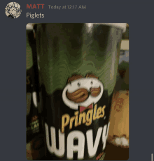 a picture of a can of pringles wavy on a discord server