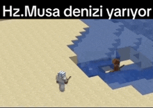 a screenshot of a video game with the words hz.musa denizi variyor on the bottom