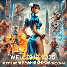 a poster for well museum 2025 situs coming soon 2021