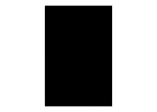 a black rectangle on a white background