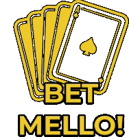 a logo for a company called bet mello