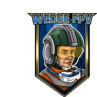 a logo for a company called wedge-fpv