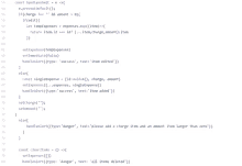 a program is written in a programming language and has a lot of lines