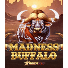 a game called madness buffalo has a bull on the cover