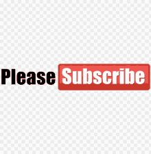 a red button that says please subscribe on a white background