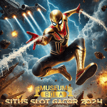 a poster for a movie called museum bola situs slot gacor 2024