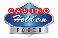 a logo for casino hold 'em poker is shown