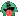 a green helmet with a red tongue sticking out is a blurred image .