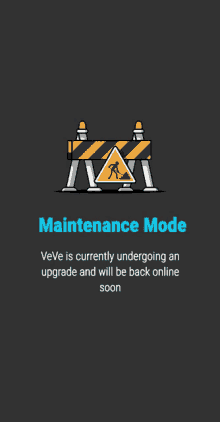 maintenance mode is currently undergoing an upgrade and is back online soon