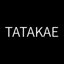 a black background with the word tatakae in white letters