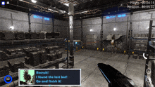 a screenshot of a video game that says recruit on the screen