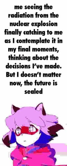 Nuclear My Future Is Sealed Meme