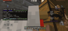 a screenshot of a minecraft game shows a message from a player named " fatbabboty "