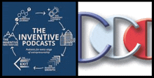 a logo for the inventive podcasts is shown