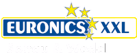 a logo for euronics xxl with three stars on it