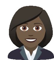 a cartoon illustration of a woman in a business suit