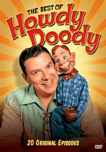 a poster for the best of howdy doody