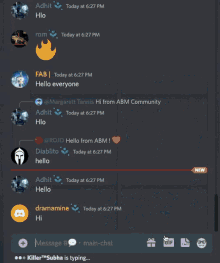 a screenshot of a discord chat with a person named hilo in the middle