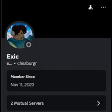 a screenshot of a person 's profile that says death banned