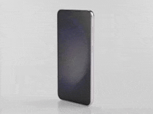 a 3d model of a cell phone on a white background .