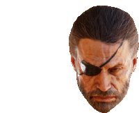 a man with a beard and an eye patch