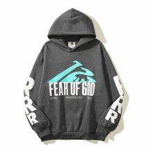 a hoodie that says fear of god april nineteenth