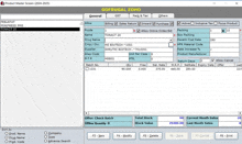 a screenshot of a product master screen shows the gofrugal zoho tab
