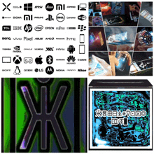 a collage of logos for various companies including benq and samsung