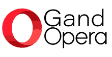 a logo for a company called gand opera