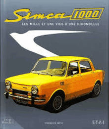 a book titled simca 1000 les mille et une vies d' une hirondelle