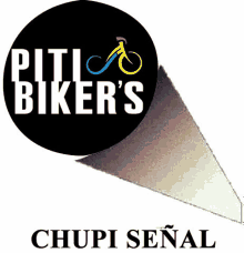 a logo for a company called piti biker 's chupi sinal