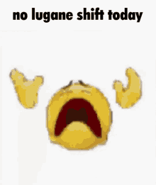 a bunch of black dots on a white background with the words `` no lugane shift today '' written on it .