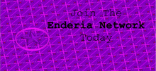 a sign that says join the enderia network today