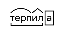 a black and white logo with a mountain and the word terpila