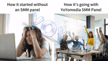 how it started without an smm panel and how it 's going with the yoyomedia smm panel