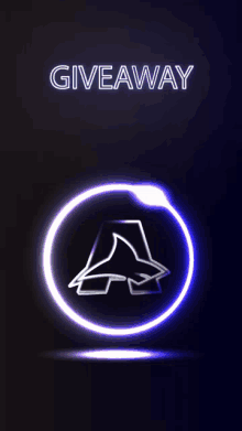 a glowing circle with the letter a inside