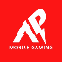 a logo for mobile gaming with a lightning bolt on it