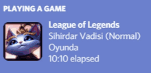 a league of legends game is being played on a purple background