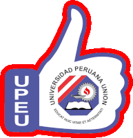 a sticker that says universidad peruana union