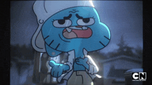 gumball from the amazing world of gumball is shown on cartoon network