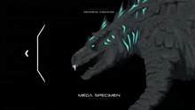 a screenshot of a video game that says mega specimen on the bottom